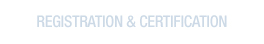 registration & certification